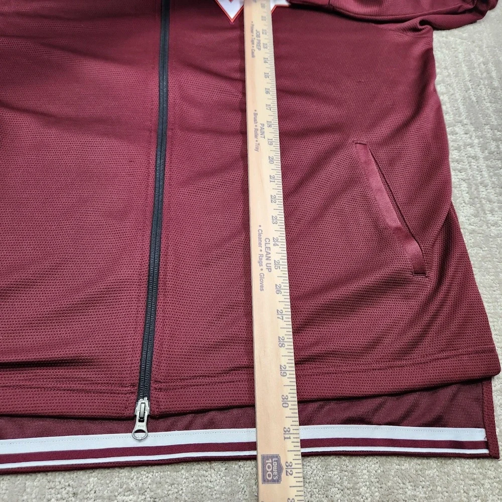 Virginia Tech Hokies Jacket Men XXL Nike Full Zip Sideline‎ Knit NCAA